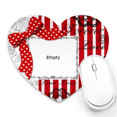 True Love - Heart Mousepad