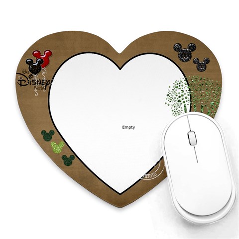 Mickey Mousepad By Dianne Nicholls Front