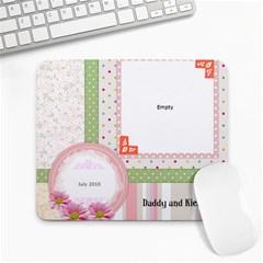 Daddy and Kiera - Collage Mousepad