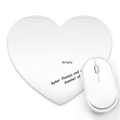 Ry and Alexis - Heart Mousepad