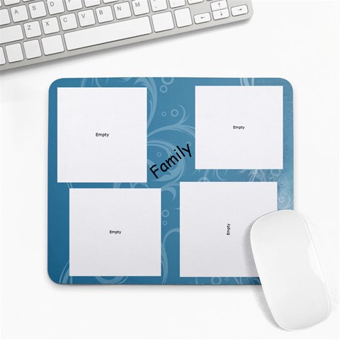 Free Family Mouse Pad    How Cute Are These! By Laura Collins Mendicino 9.25 x7.75  Mousepad - 1