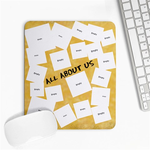 All About Us By Flo Dawdy 9.25 x7.75  Mousepad - 1