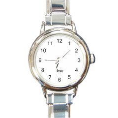 bubbers watch - Round Italian Charm Watch