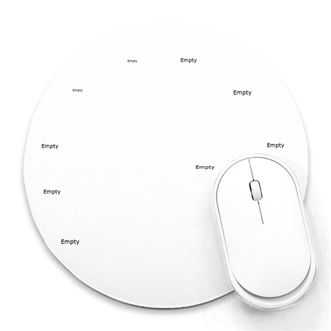 Ari And Marishka Boo By Andrea Josiah 8 x8  Round Mousepad - 1