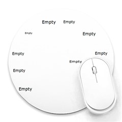 Ari and Marishka Boo - Collage Round Mousepad