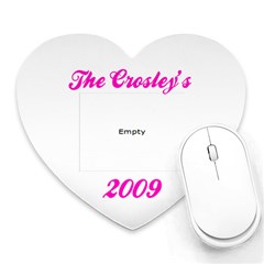 crosley - Heart Mousepad