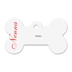 Nenna - Dog Tag Bone (Two Sides)