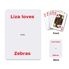 lizacards - Playing Cards Single Design (Rectangle)