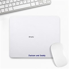 Jackson and Daddy - Collage Mousepad