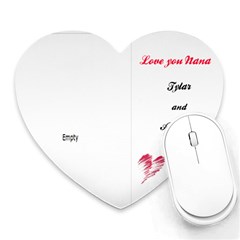 Ty and Alyssa - Heart Mousepad