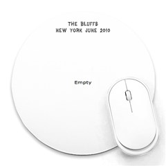 The Bluffs - Collage Round Mousepad