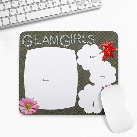 Glam Girls By Shenelle Skinner Mabey 9.25 x7.75  Mousepad - 1