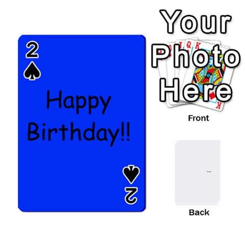 Timmy Cards By Kelly Corder Front - Spade2