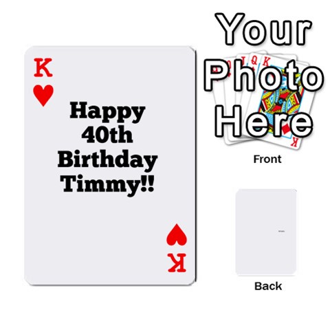 King Timmy Cards By Kelly Corder Front - HeartK