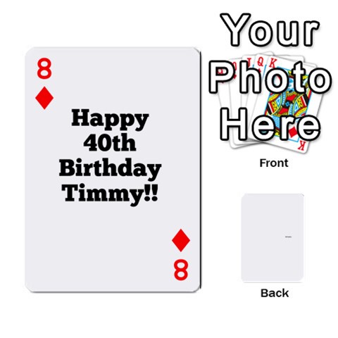 Timmy Cards By Kelly Corder Front - Diamond8