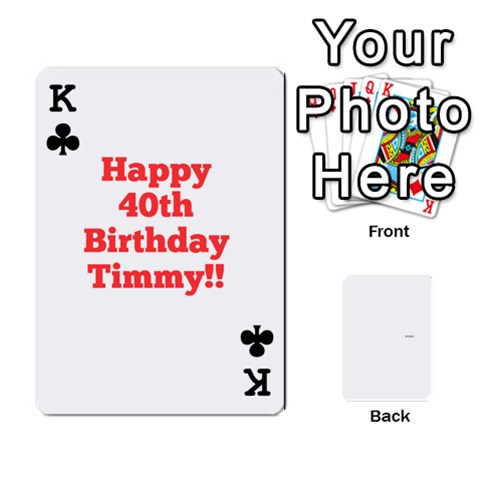 King Timmy Cards By Kelly Corder Front - ClubK