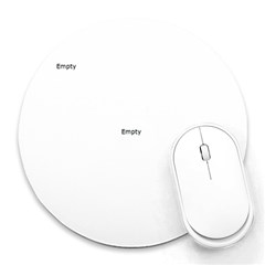 Dog Pad - Collage Round Mousepad