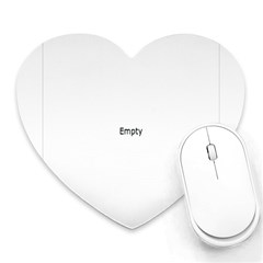 springtime in Illinois - Heart Mousepad