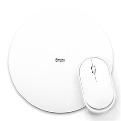alex - Collage Round Mousepad