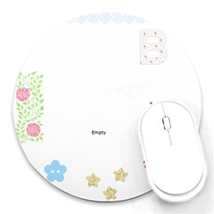 mousepad for me - Round Mousepad