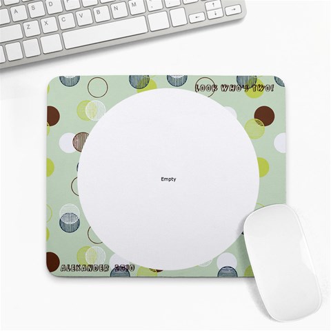 Alex Is 2 By Desiree Jang 9.25 x7.75  Mousepad - 1