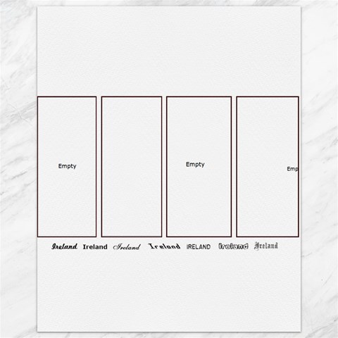 Ireland Doors 16x By Terry 15.75 x19.29  Canvas - 1