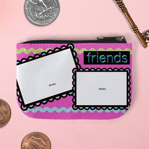 Girls Night Coin Purse By Nicole Mccracken Back