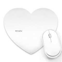 Me and the Mustang - Heart Mousepad
