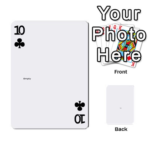 Playing Cards By Pauline Front - Club10