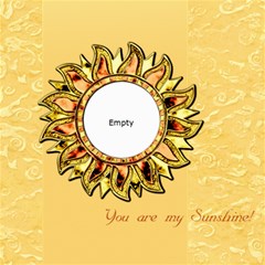 Sunshine - ScrapBook Page 8  x 8 