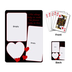 Wedding Playing Cards - Playing Cards Single Design (Rectangle)
