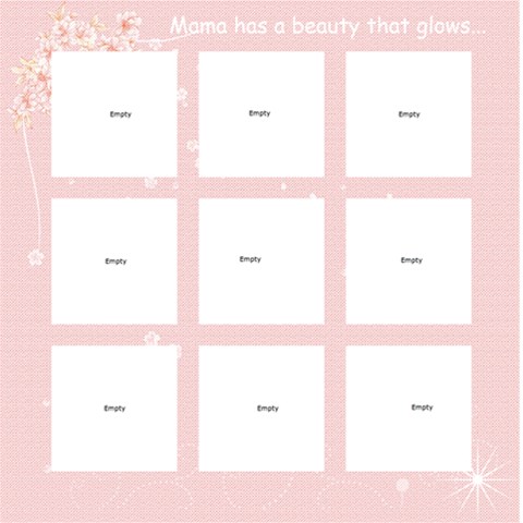 Mama In Pink By Judy 12 x12  Scrapbook Page - 1