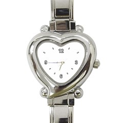 Queen s Birthday gift - Heart Italian Charm Watch