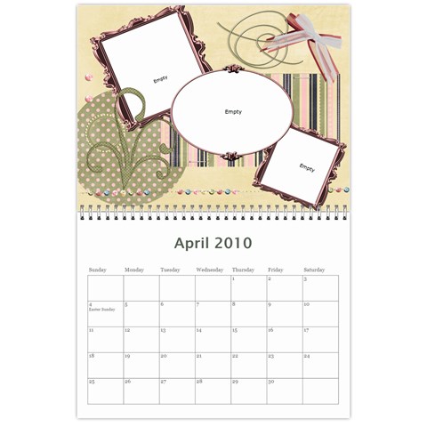2010 Calendar By Joni Apr 2010