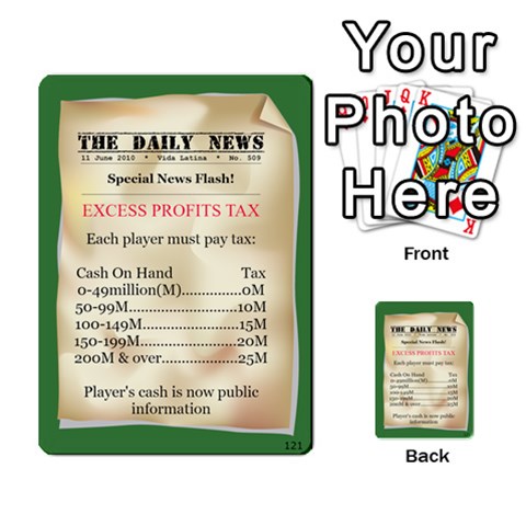 South America Cards 3tc By James Barnes Front 13