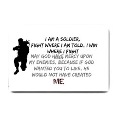 For my Soldier - Small Doormat