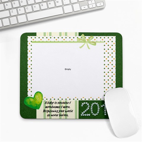 Baby Mousepad By Adrienne Vining 9.25 x7.75  Mousepad - 1