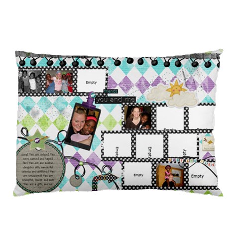 Emma s Pillow Case By Naomi Thompson 26.62 x18.9  Pillow Case
