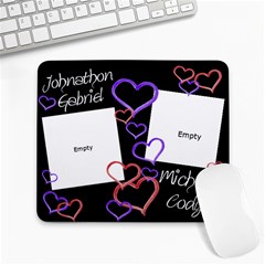Mike and John - Collage Mousepad