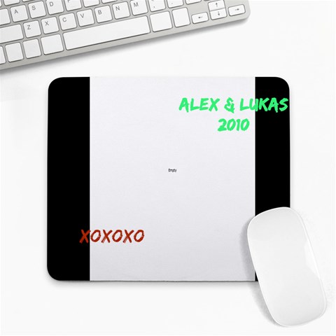Alex & Lukas 2010 By Lili 9.25 x7.75  Mousepad - 1