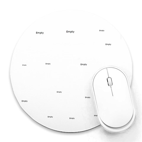 My 100% Free Mousepad By Kristina Pena 8 x8  Round Mousepad - 1