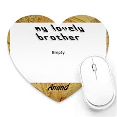 anand - Heart Mousepad