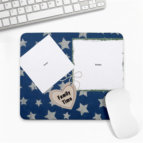 Family Time By Ashley Hawk 9.25 x7.75  Mousepad - 1