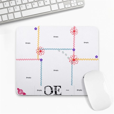 Mouse Pad By Stephanie Diane Silcox 9.25 x7.75  Mousepad - 1