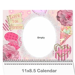 marcias - Wall Calendar 11  x 8.5  (12-Months)