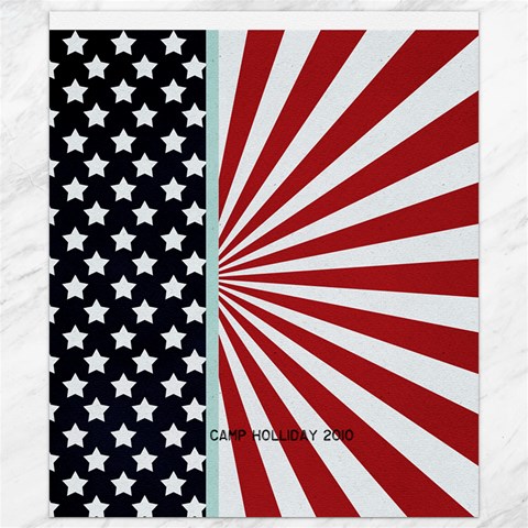 Military Paper By Linda Larsen 8.15 x9.66  Canvas - 1