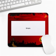 Halloween cousins - Large Mousepad