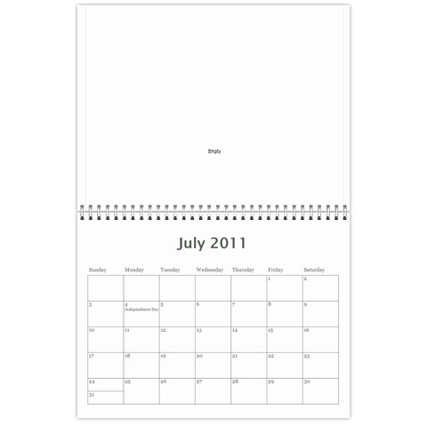 Moms  Birthday Calendar By Diana Davis Jul 2011