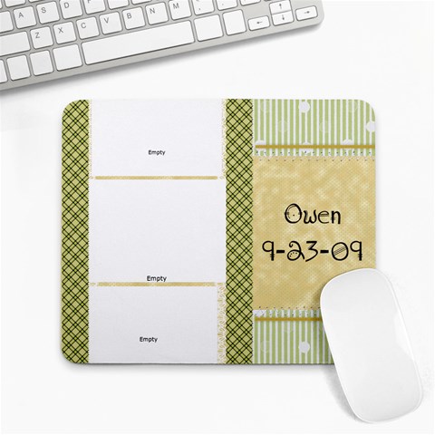 Owen By Erica Lemon 9.25 x7.75  Mousepad - 1