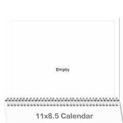 calendar 2009 - Wall Calendar 11  x 8.5  (12-Months)